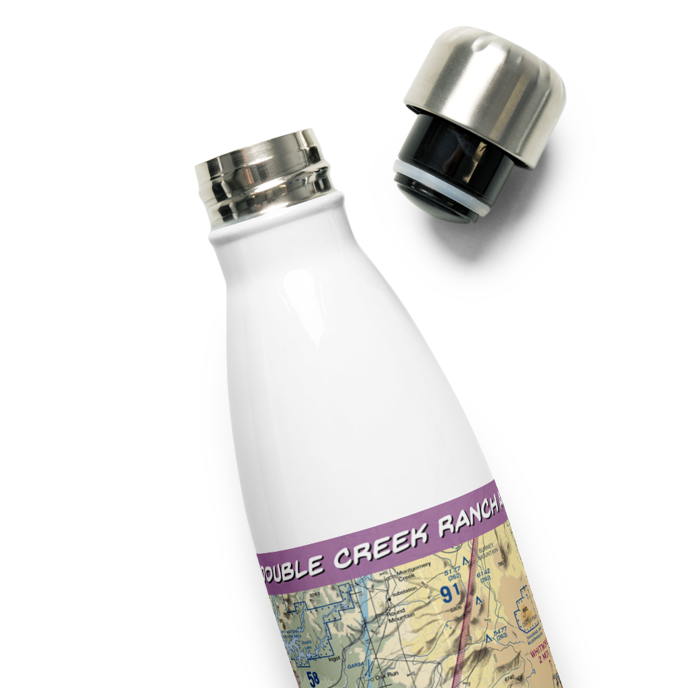 Double Creek Ranch Airport (CN42) VFR Sectional Water Bottle 