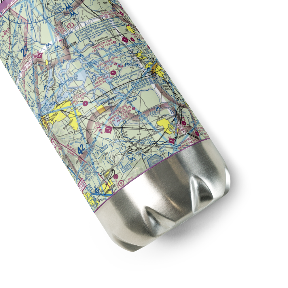 Heritage Field Airport (CN95) VFR Sectional Water Bottle 