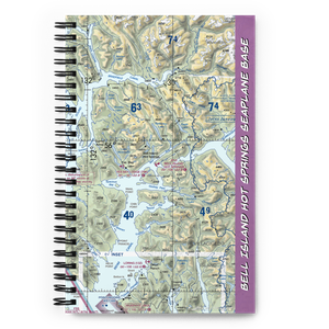 Bell Island Hot Springs Seaplane Base (KBE) VFR Sectional Notebook