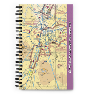 Bend Municipal Airport (BDN) VFR Sectional Notebook