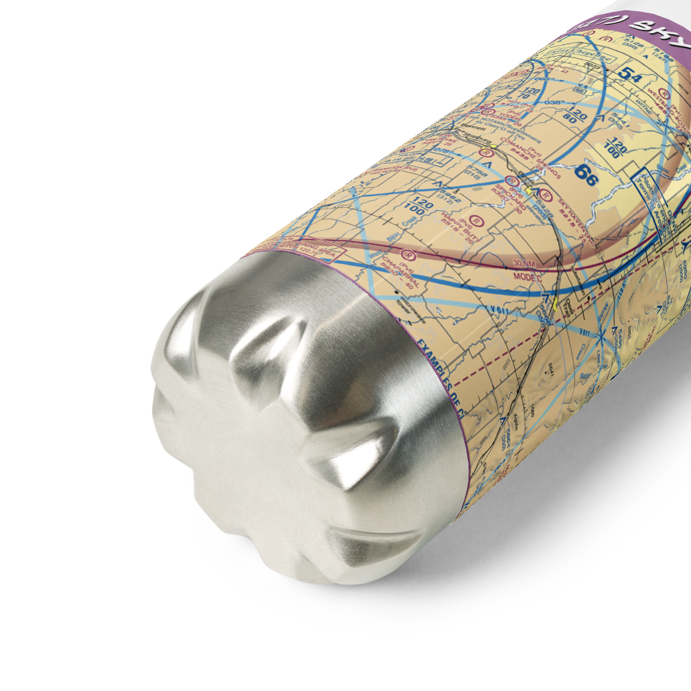 Sky Haven Airport (CO17) VFR Sectional Water Bottle 