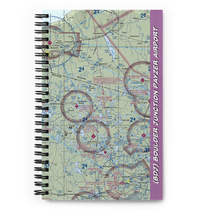 Boulder Junction Payzer Airport (BDJ) VFR Sectional Notebook