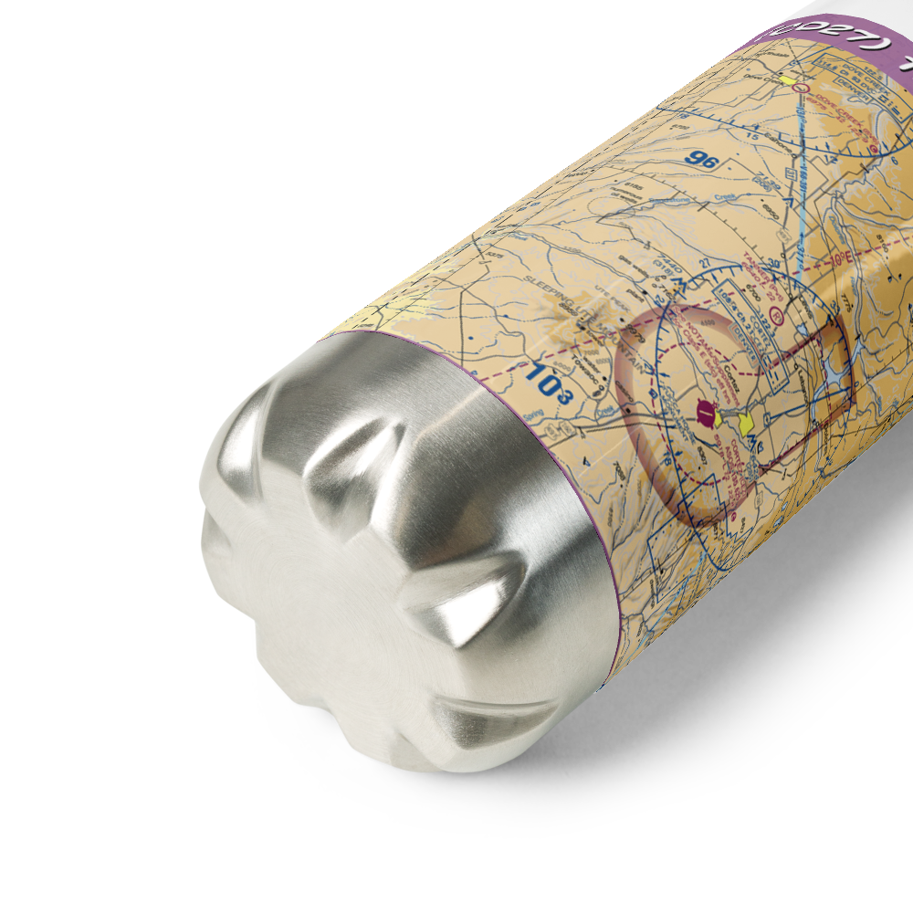 Tanner Field (CO27) VFR Sectional Water Bottle 