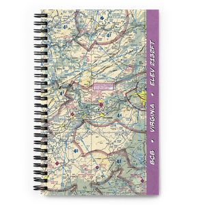 Virginia Tech Montgomery Executive Airport (BCB) VFR Sectional Notebook