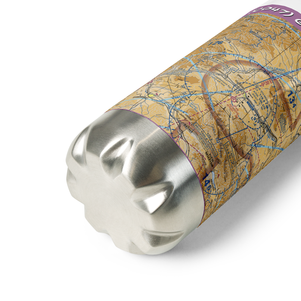 Goldys Field (CO47) VFR Sectional Water Bottle 