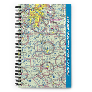 Columbus Municipal Airport (BAK) VFR Sectional Notebook