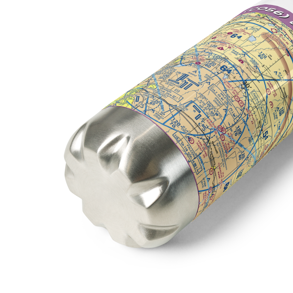 Jjs Airport (CO56) VFR Sectional Water Bottle 