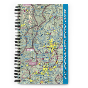 Westfield-Barnes Regional Airport (BAF) VFR Sectional Notebook