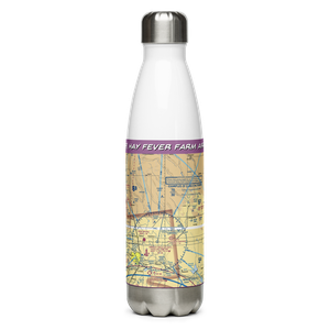 Hay Fever Farm Airport (CO59) VFR Sectional Water Bottle