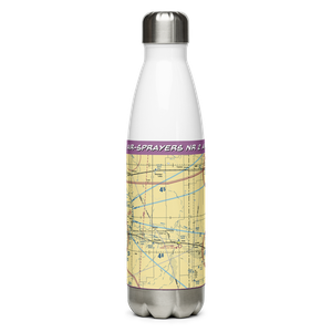 Air-Sprayers Nr 2 Airport (CO73) VFR Sectional Water Bottle