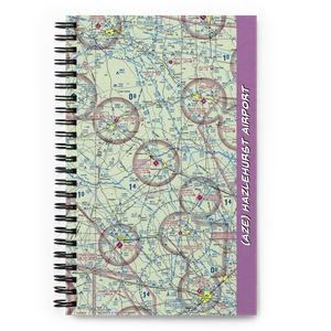 Hazlehurst Airport (AZE) VFR Sectional Notebook