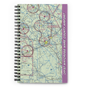 Waycross Ware County Airport (AYS) VFR Sectional Notebook