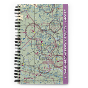 Altus Quartz Mountain Regional Airport (AXS) VFR Sectional Notebook