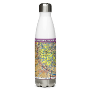 Bowen Farms Nr 1 Airport (CO98) VFR Sectional Water Bottle