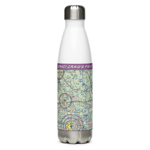 Craig's field (CRAI) VFR Sectional Water Bottle