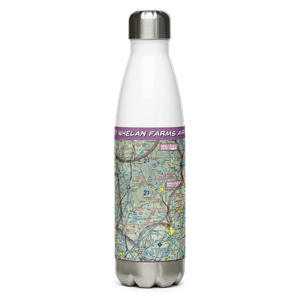 Whelan Farms Airport (CT01) VFR Sectional Water Bottle