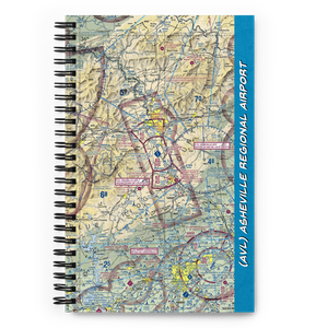 Asheville Regional Airport (AVL) VFR Sectional Notebook