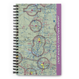 Wausau Downtown Airport (AUW) VFR Sectional Notebook
