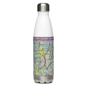 Laurie Field (CT19) VFR Sectional Water Bottle