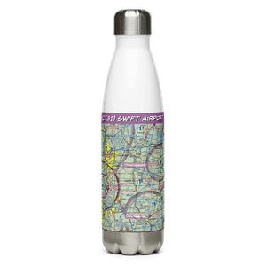 Swift Airport (CT31) VFR Sectional Water Bottle