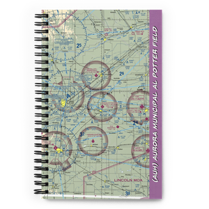Aurora Municipal Al Potter Field (AUH) VFR Sectional Notebook