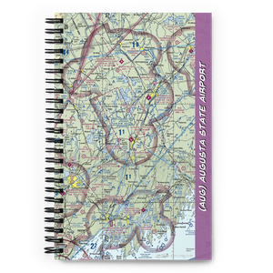 Augusta State Airport (AUG) VFR Sectional Notebook