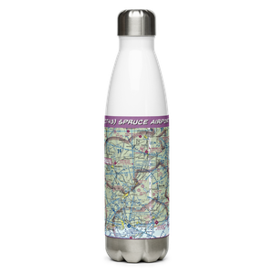 Spruce Airport (CT43) VFR Sectional Water Bottle
