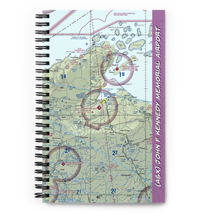 John F Kennedy Memorial Airport (ASX) VFR Sectional Notebook