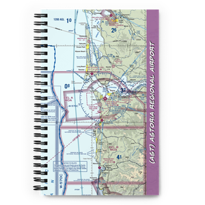 Astoria Regional Airport (AST) VFR Sectional Notebook