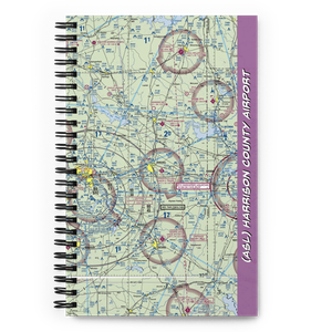 Harrison County Airport (ASL) VFR Sectional Notebook