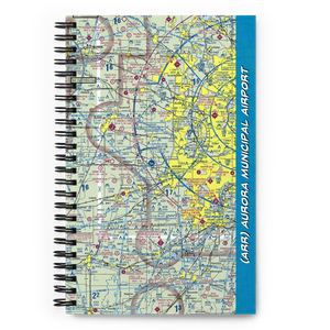 Aurora Municipal Airport (ARR) VFR Sectional Notebook