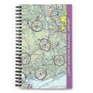 Wharton Regional Airport (ARM) VFR Sectional Notebook