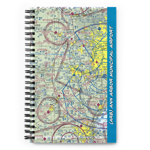Ann Arbor Municipal Airport (ARB) VFR Sectional Notebook