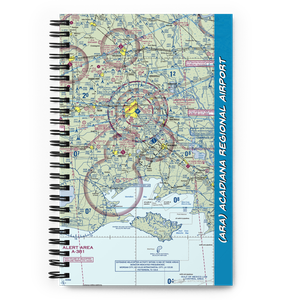 Acadiana Regional Airport (ARA) VFR Sectional Notebook