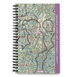 Harriman and West Airport (AQW) VFR Sectional Notebook