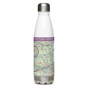 Yale Airport (D20) VFR Sectional Water Bottle