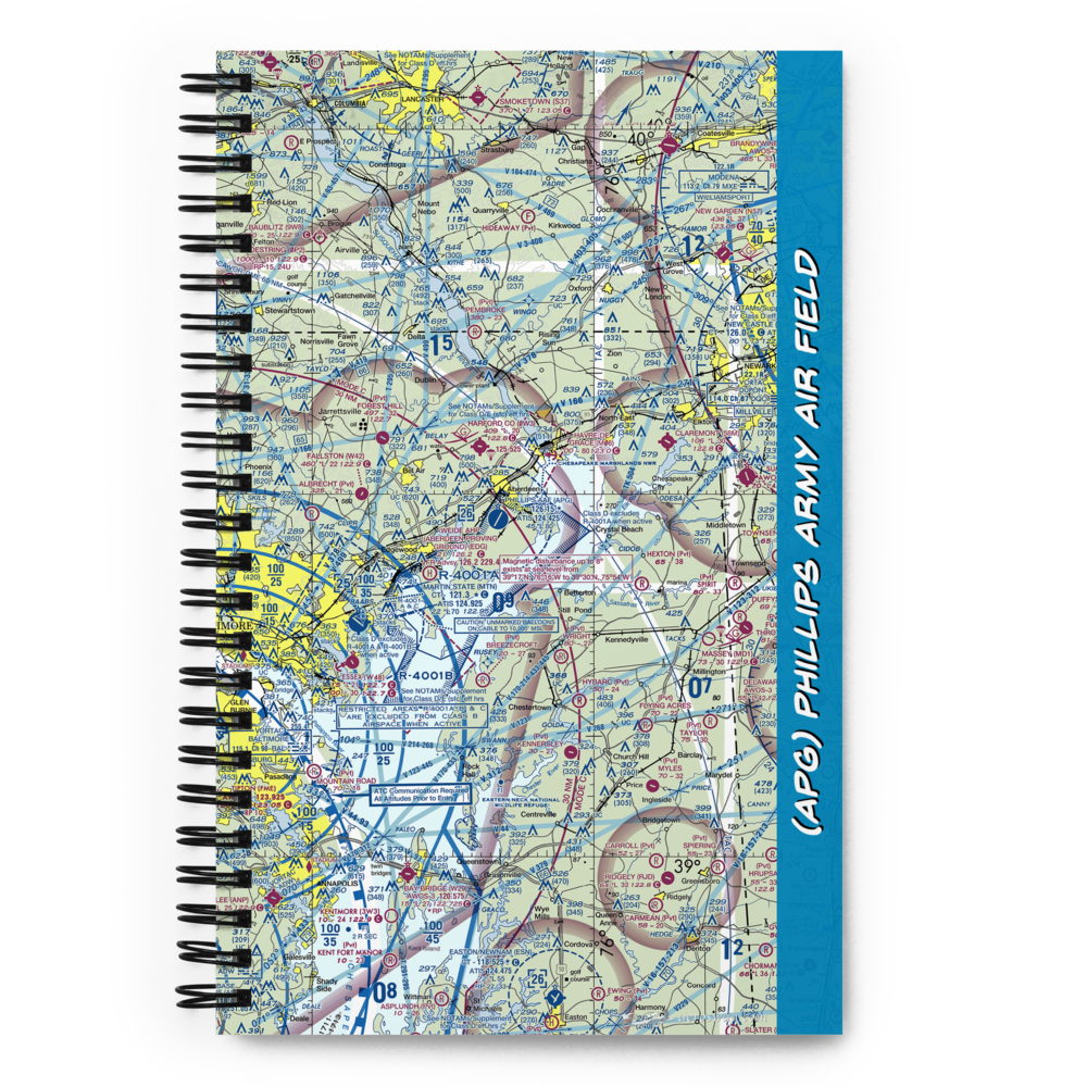 Phillips Army Air Field (APG) VFR Sectional Notebook 