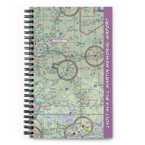 Ava Bill Martin Memorial Airport (AOV) VFR Sectional Notebook