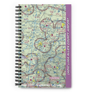 Lima Allen County Airport (AOH) VFR Sectional Notebook