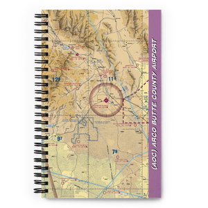 Arco Butte County Airport (AOC) VFR Sectional Notebook