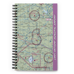 Anthony Municipal Airport (ANY) VFR Sectional Notebook