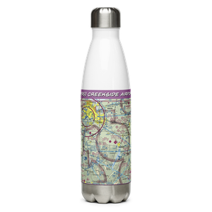 Creekside Airport (NY95) VFR Sectional Water Bottle