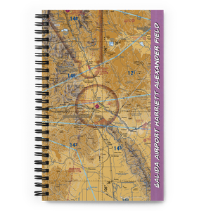 Salida Airport Harriett Alexander Field (ANK) VFR Sectional Notebook