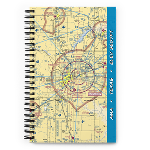 Rick Husband Amarillo International Airport (AMA) VFR Sectional Notebook