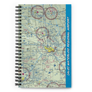 Waterloo Regional Airport (ALO) VFR Sectional Notebook