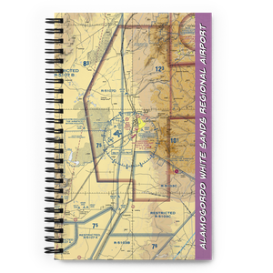 Alamogordo White Sands Regional Airport (ALM) VFR Sectional Notebook