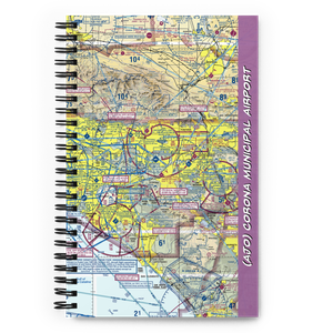 Corona Municipal Airport (AJO) VFR Sectional Notebook