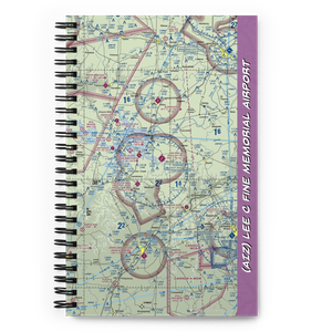 Lee C Fine Memorial Airport (AIZ) VFR Sectional Notebook