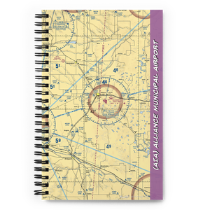 Alliance Municipal Airport (AIA) VFR Sectional Notebook