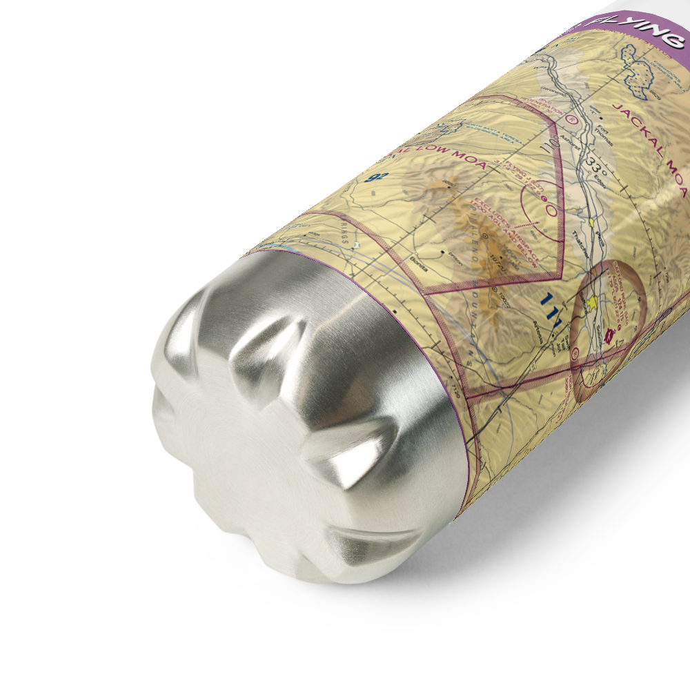 Flying J Ranch Airport (E37) VFR Sectional Water Bottle 